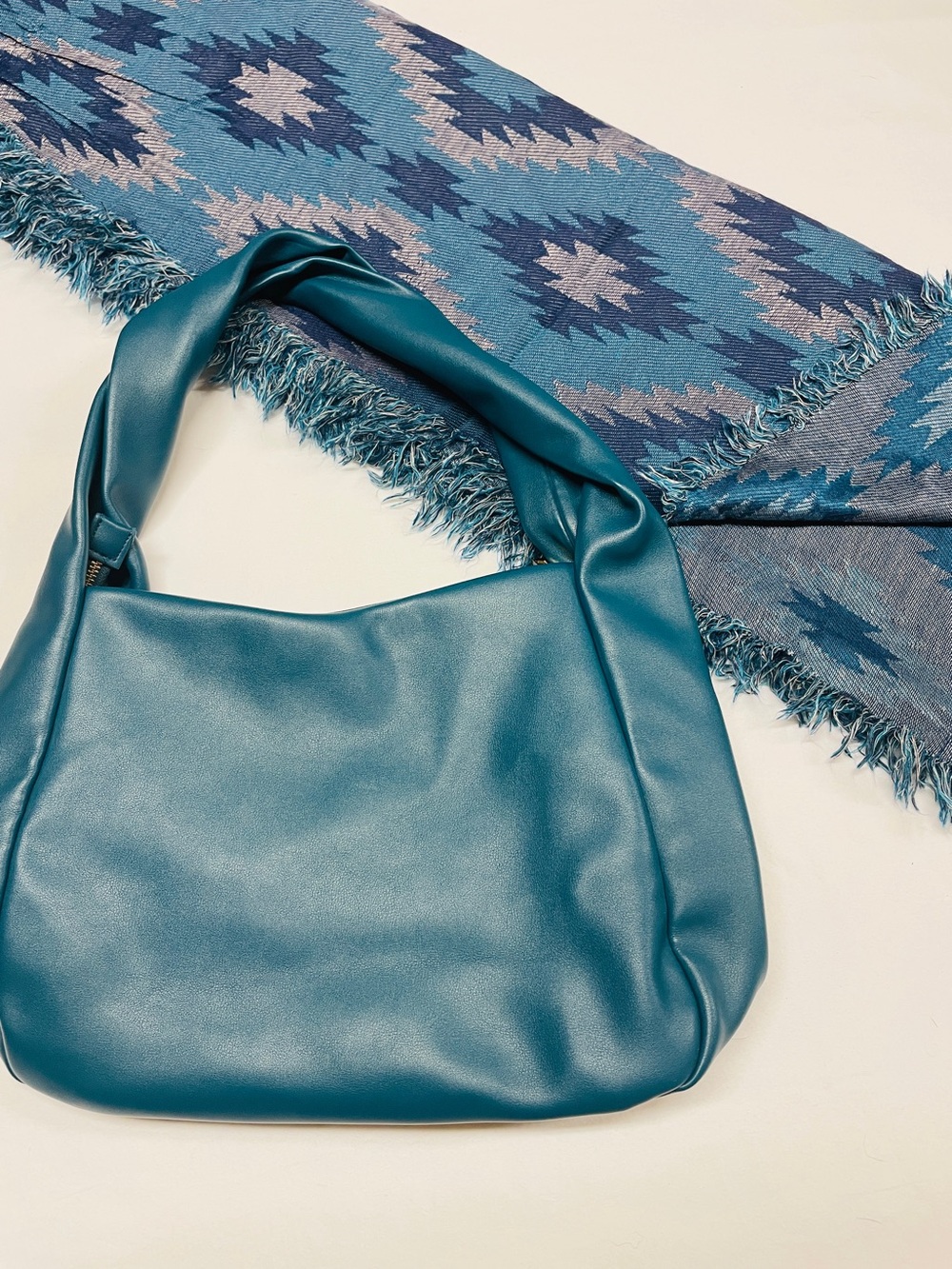 Women’s Teal Hobo Bag